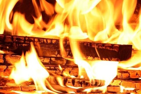 A Roaring Fire During The Reskilling Encampment | Advanced Therapy Institute of Touch