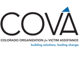 COVA Colorado Organization for Victim Assistance Logo. Founder, Kim M. Green was asked to come and speak about the somatization of trauma for victims of human trafficking & domestic violence. 